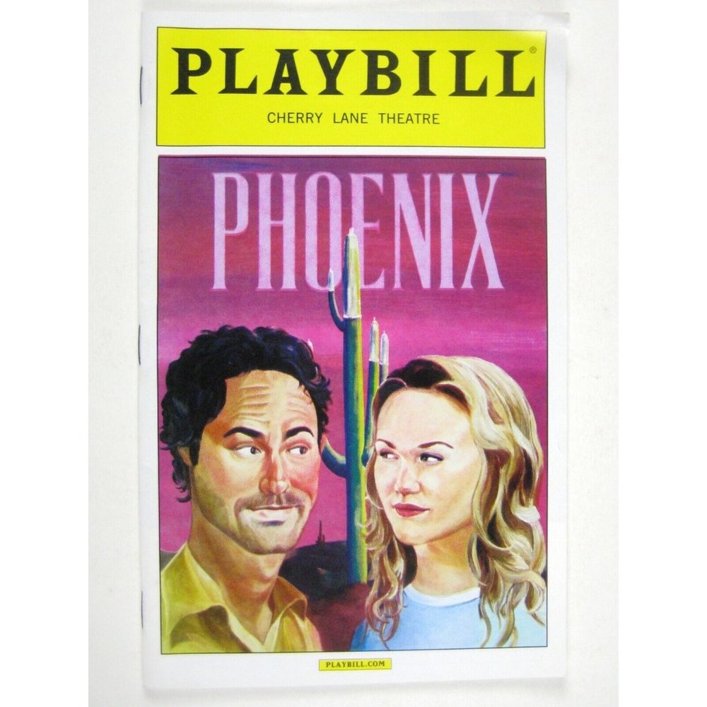 Phoenix Playbill August 2014 Julia Stiles James Wirt Broadway NYC Theatre Cherry